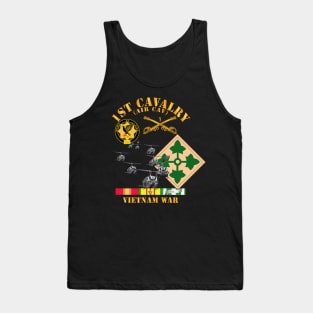 1st Cavalry (Air Cav) - 4th Infantry Div w SVC Tank Top